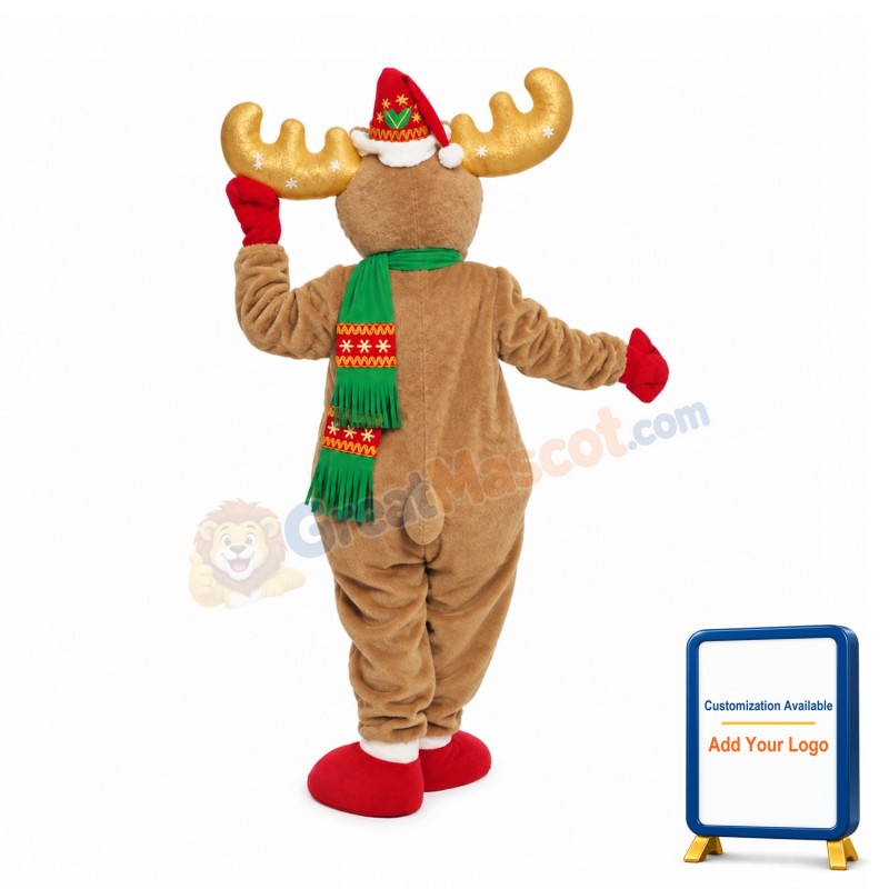 XMAS Reindeer Mascot Costume