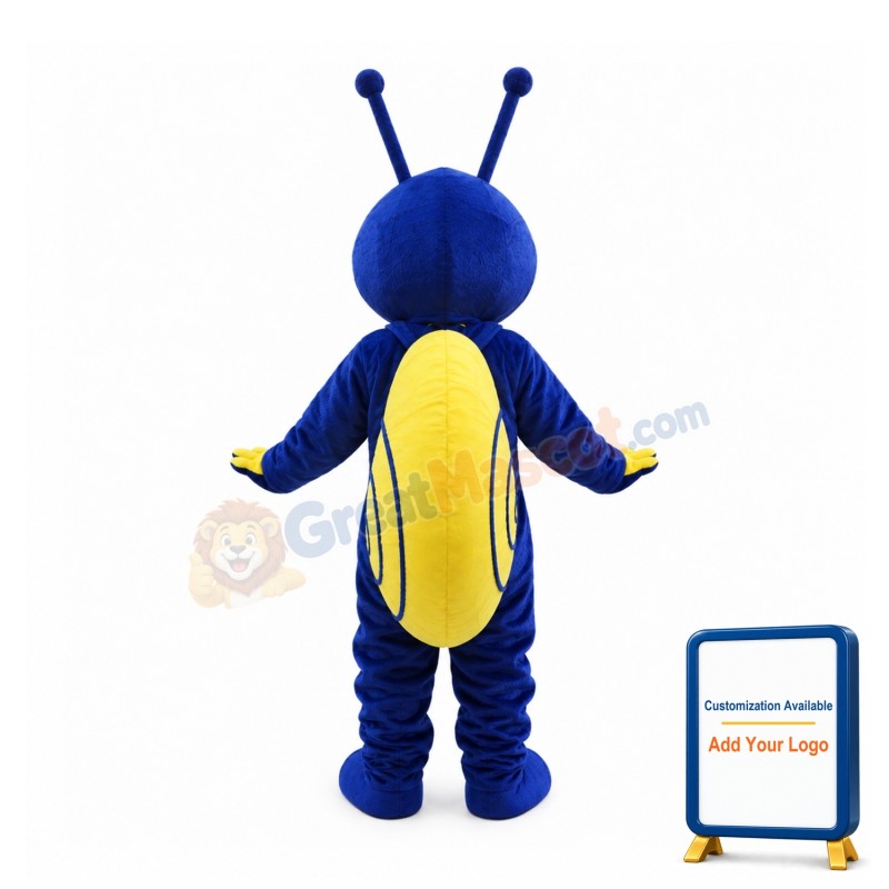 Blue Lightweight Snail Mascot Costume