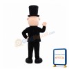 Magic Man Mascot Costume