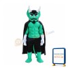Green Power Muscular Devil Mascot Costume