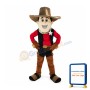 College Cowboy Mascot Costume