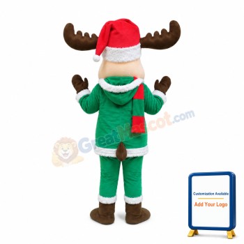 Christmas Deer Mascot Costume