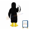 Black Raven Mascot Costume