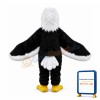 Fierce Lightweight Furry Eagle Mascot Costume