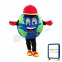 Globe Earth Mascot Costume