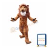 Power Muscular Lion Mascot Costume
