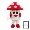 Red Mushroom Mascot Costume
