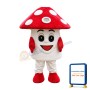 Red Mushroom Mascot Costume