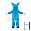 Blue Wolf Mascot Costume