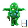Bacterium Germ Monster Mascot Costume