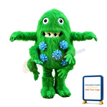 Bacterium Germ Monster Mascot Costume