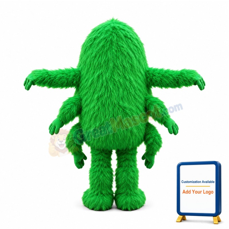 Bacterium Germ Monster Mascot Costume