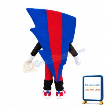 Colorful Lightning Mascot Costume