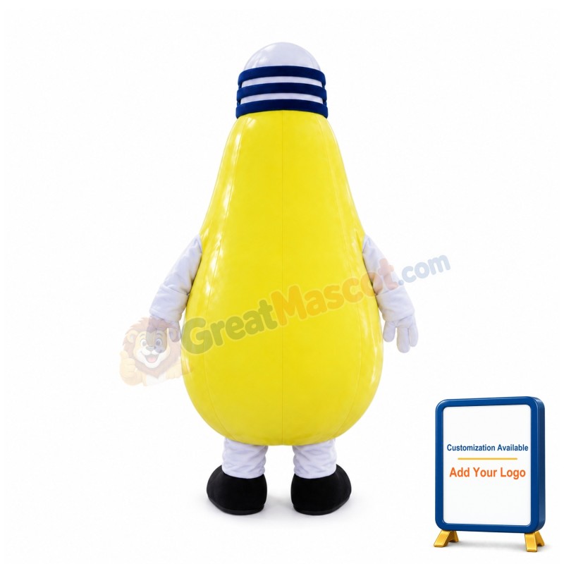 Light Bulb Mascot Costume