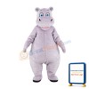 Super Cute Hippo Mascot Costume