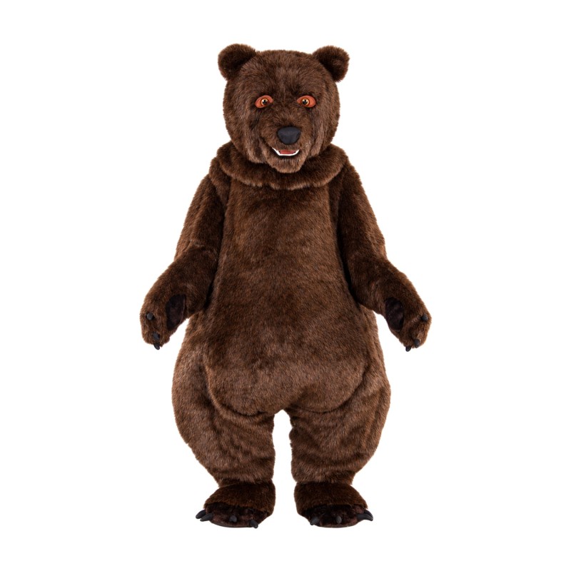 Brown Bear Mascot Costume