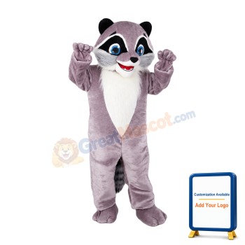 Super Cute Raccoon Mascot Costume