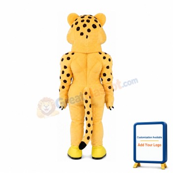 Leopard Mascot Costume