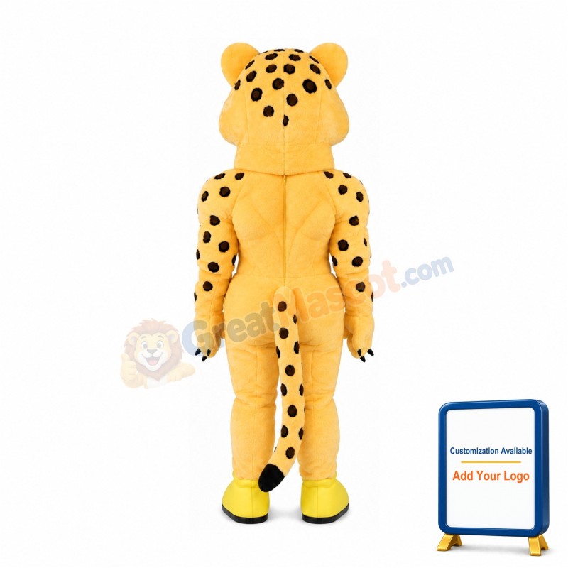 Leopard Mascot Costume