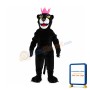 Friendly Black Panther Mascot Costume
