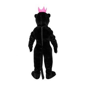Friendly Black Panther Mascot Costume