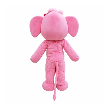 Super Cute Pink Elephant Mascot Costume