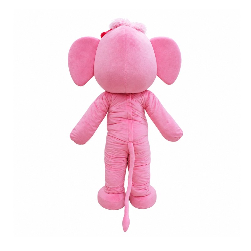 Super Cute Pink Elephant Mascot Costume