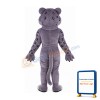 Grey Leopard Mascot Costume