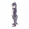 Grey Leopard Mascot Costume