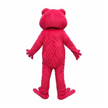 Red Frog Character Mascot Costume