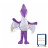 Purple Lightweight Dinosaur Mascot Costume