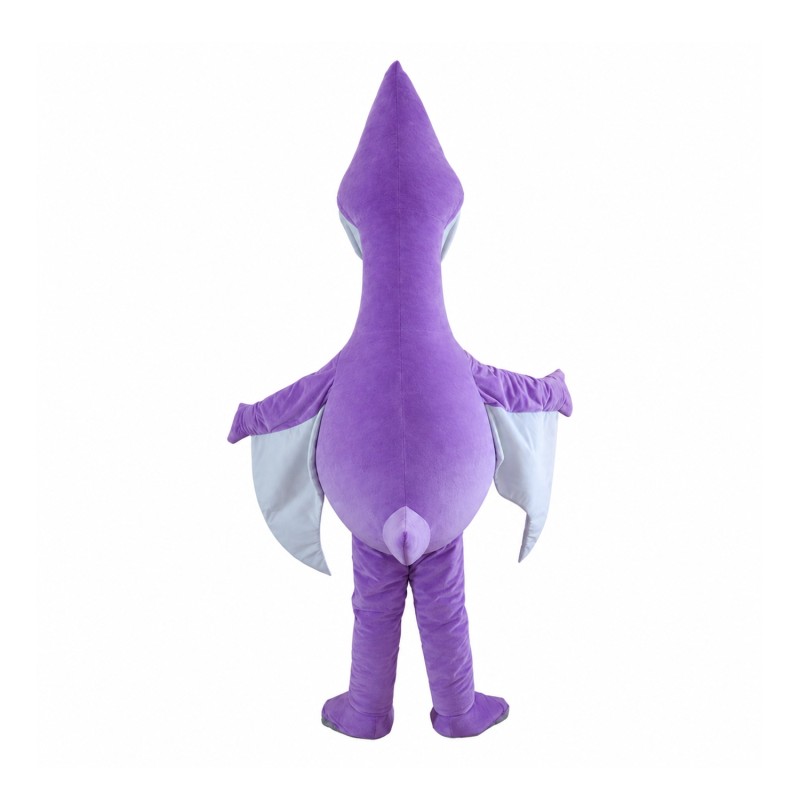 Purple Lightweight Dinosaur Mascot Costume
