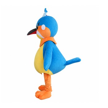 Lovely Blue Bird Mascot Costume