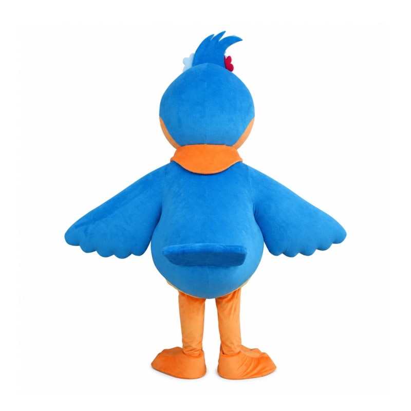 Lovely Blue Bird Mascot Costume