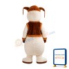 Lightweight Snowman Mascot Costume