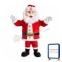 Happy Lightweight Santa Claus Mascot Costume