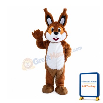 Brown Lightweight Squirrel Mascot Costume