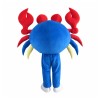 Blue Big Crab Mascot Costume