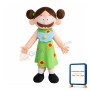 Lovely Big Mouth Girl Mascot Costume