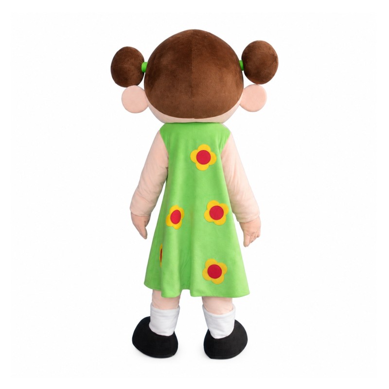 Lovely Big Mouth Girl Mascot Costume
