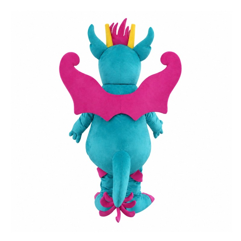 Lovely Colorful Dragon Mascot Costume