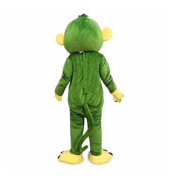 Green Monkey Mascot Costume