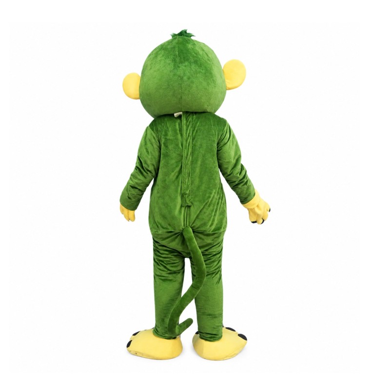 Green Monkey Mascot Costume