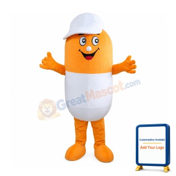 Funny Pill Mascot Costume