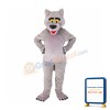 Grey Wolf Mascot Costume