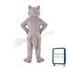 Grey Wolf Mascot Costume