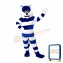 Super Cute Lightweight Blue Cat Mascot Costume