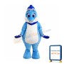 Super Cute Blue Dolphin Mascot Costume