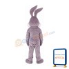 Super Cute Grey Rabbit Mascot Costume