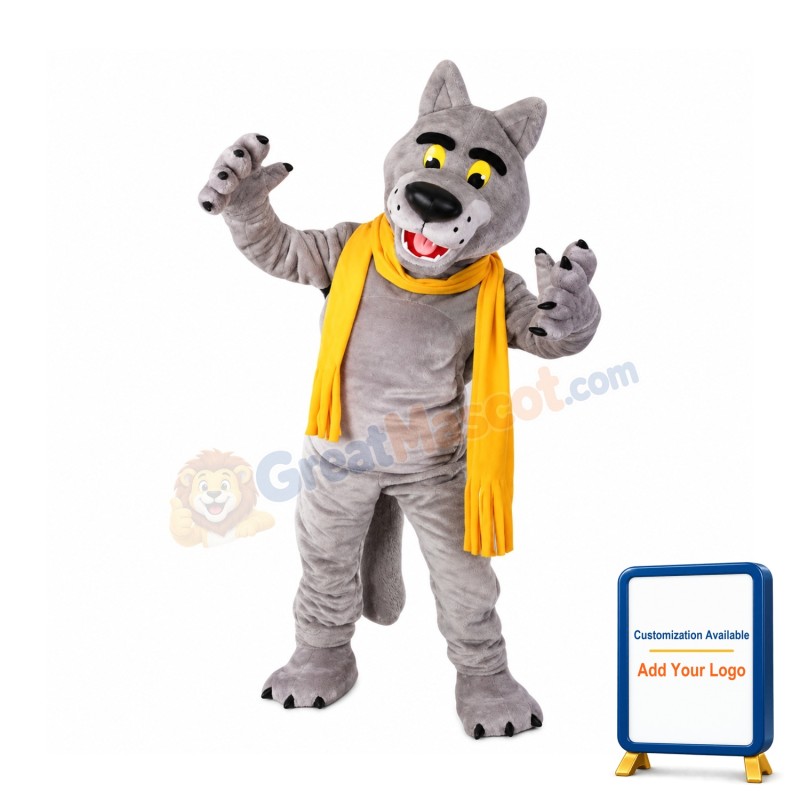 Wolf Mascot Costume